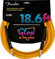 FENDER CABLE PRO GLOW IN THE DARK NARANJA 5,5M