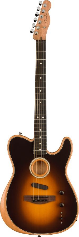 FENDER ACOUSTASONIC PLAYER TELE SHDW BST