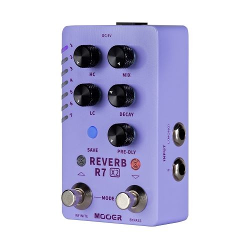 MOOER REVERB R7 X2