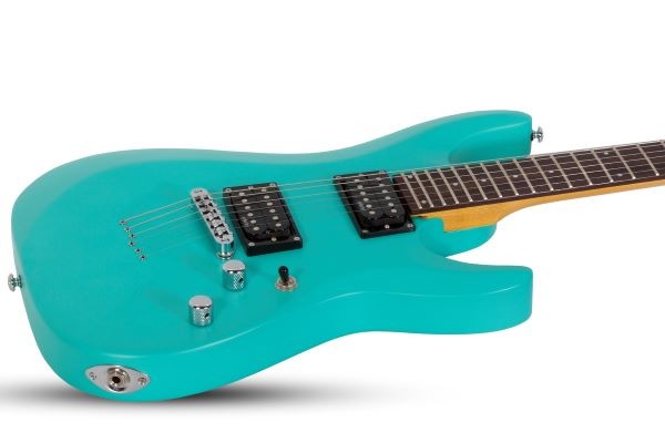SCHECTER C-6 DELUXE SAQUA
