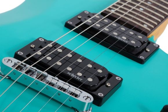 SCHECTER C-6 DELUXE SAQUA