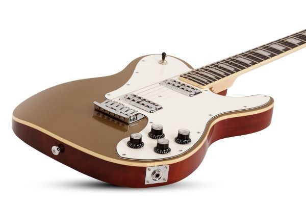 SCHECTER PT FASTBACK GOLD TOP