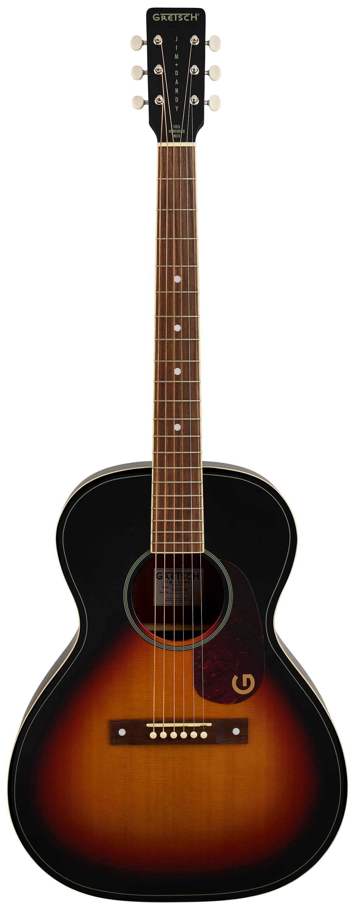 GRETSCH JIM DANDY CONCERT LIMITED ST HRTG BRST