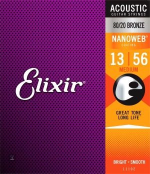 ELIXIR NANOWEB 80/20 BRONZE 13-56