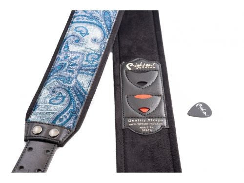 RIGHTON J PAISLEY VELVET BLUE