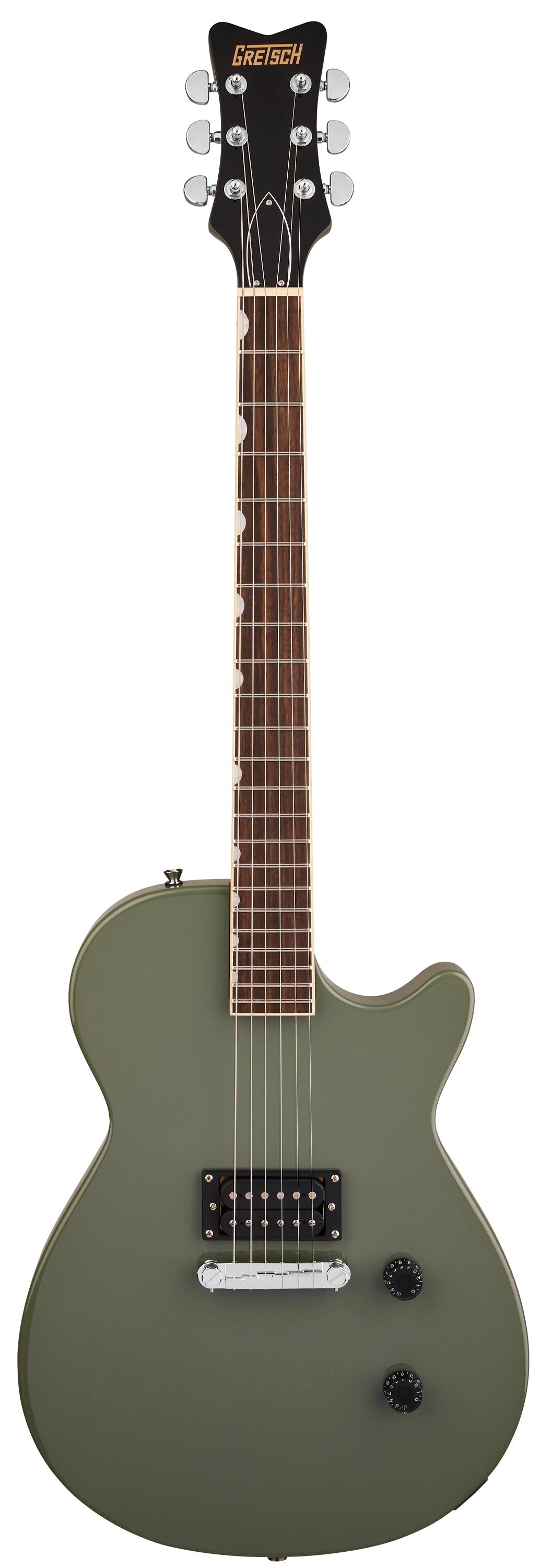 GRETSCH STRML JET CLB 1PU OLV DRB