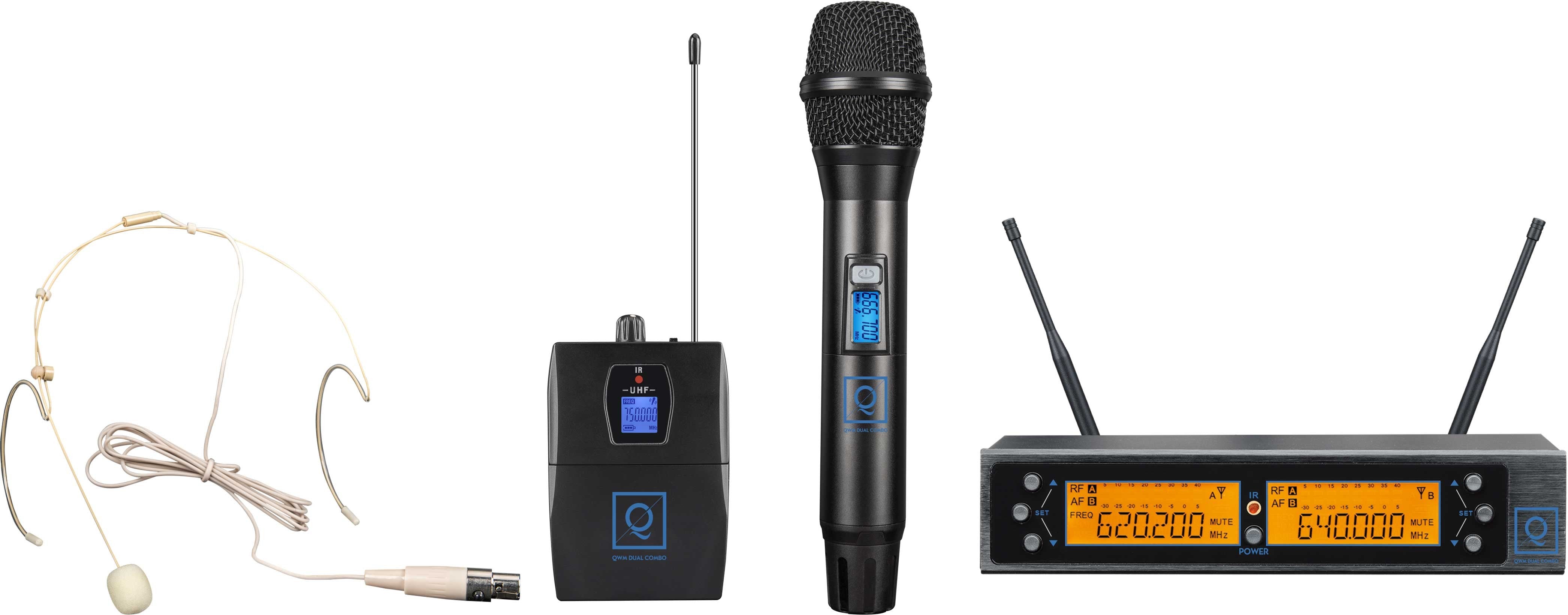 OQAN QWM-2 DUAL COMBO (HANDHELD + EARSET) 863-865 MHZ
