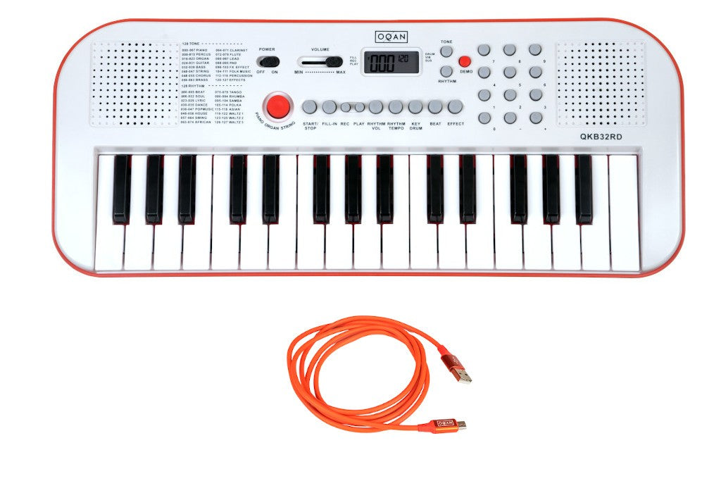 OQAN QKB32RD ROJO + CABLE USB