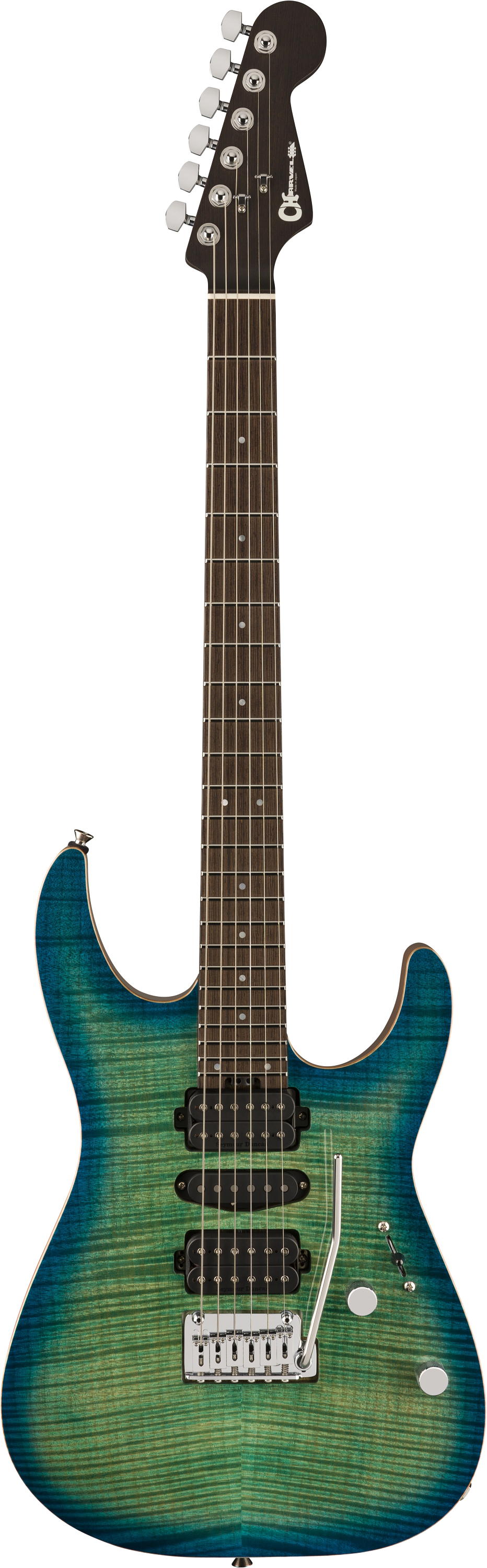 CHARVEL MJ DK24 HSH W CARRIBEAN BURST   WC