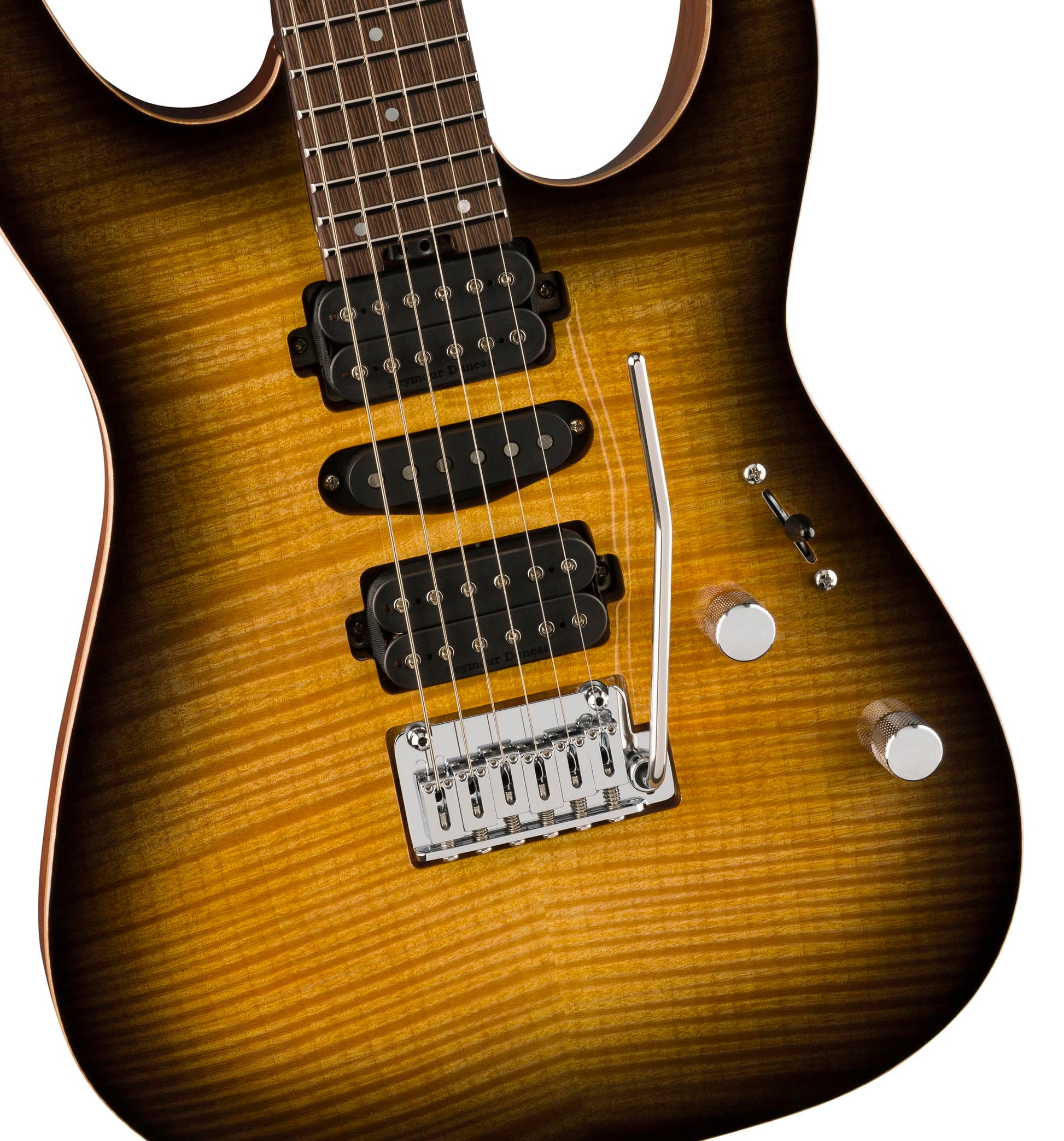 CHARVEL MJ DK24 HSH W ANTIQUE BURST   WC