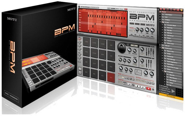 MOTU BPM VIRTUAL BEAT BOX 1.5