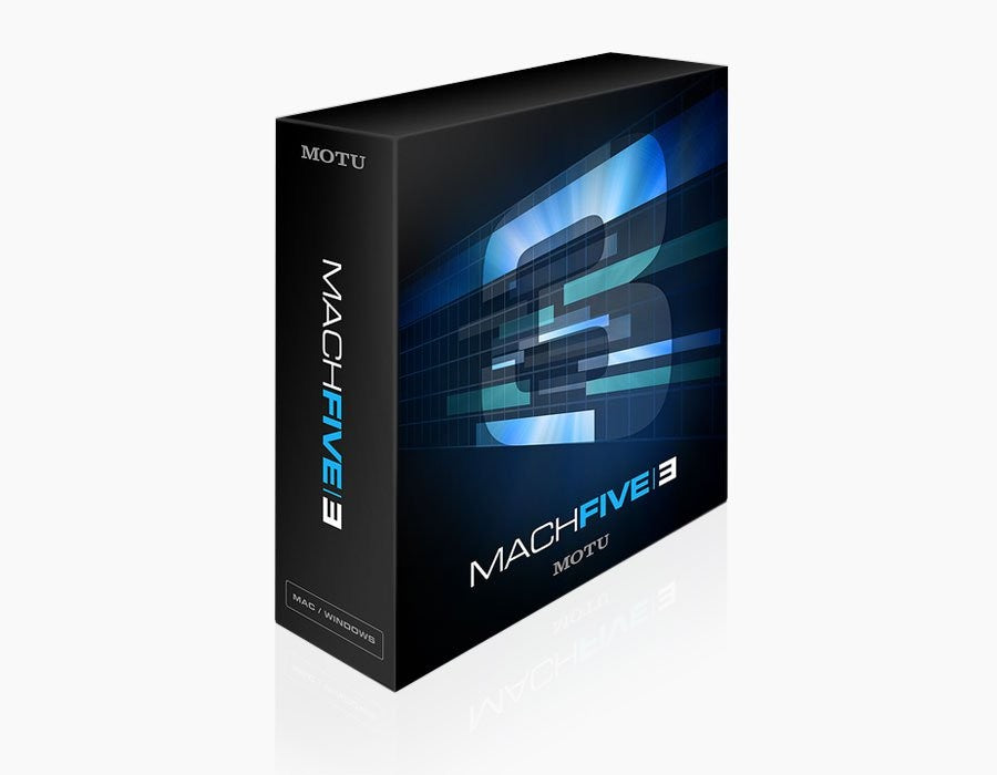 MOTU SOFT MACHFIVE 3