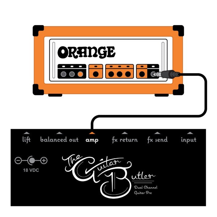 ORANGE THE GUITAR BUTLER