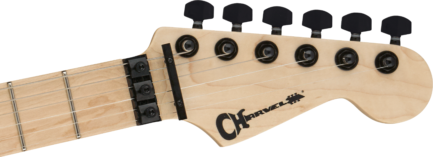 CHARVEL PRO MOD SD1 SRS HH FR MPL PELHAM GREEN
