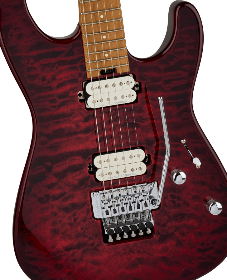 CHARVEL PRO MOD PLUS SRS SD1Q HH FR CM SANGRIA BRST
