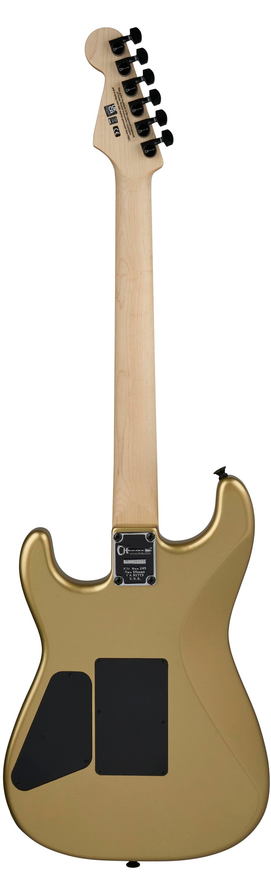 CHARVEL PRO MOD SD1 SRS HH FR RW PHARAOHS GOLD