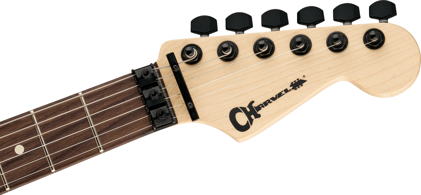 CHARVEL PRO MOD SD1 SRS HH FR RW SATIN FERRARI RED
