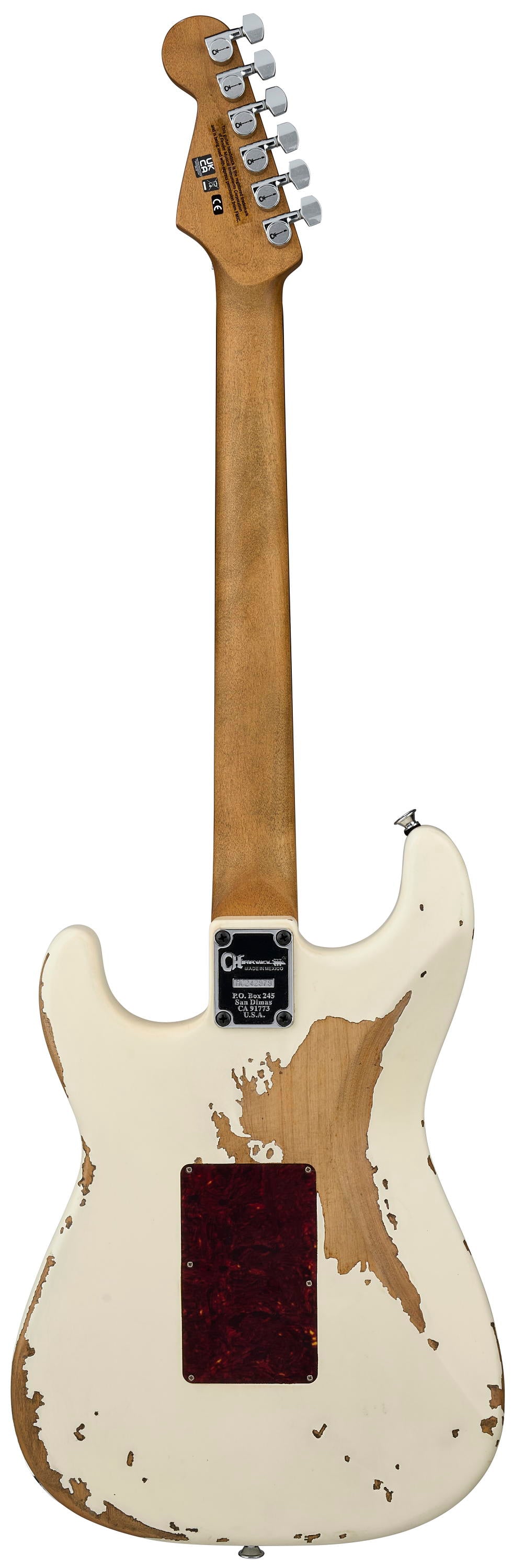 CHARVEL SUPER STOCK SC1 HSH FR RW AGED ARCTIC