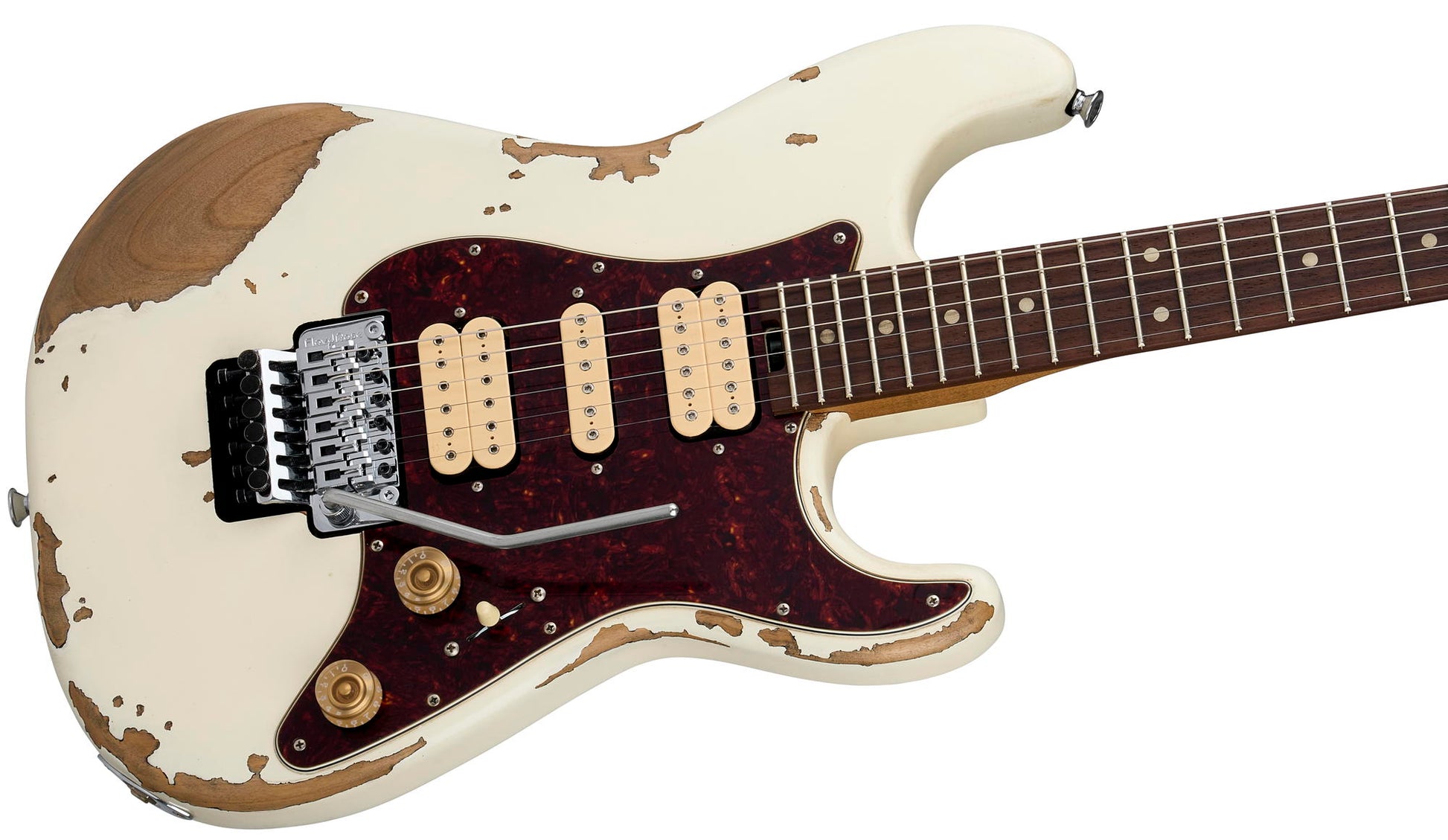 CHARVEL SUPER STOCK SC1 HSH FR RW AGED ARCTIC