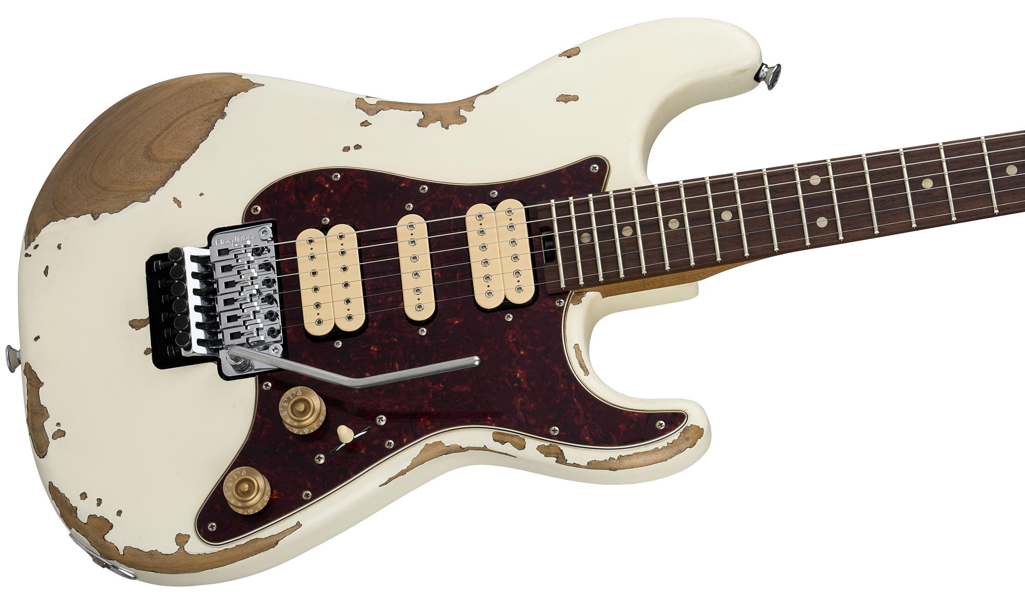 CHARVEL SUPER STOCK SC1 HSH FR RW AGED ARCTIC