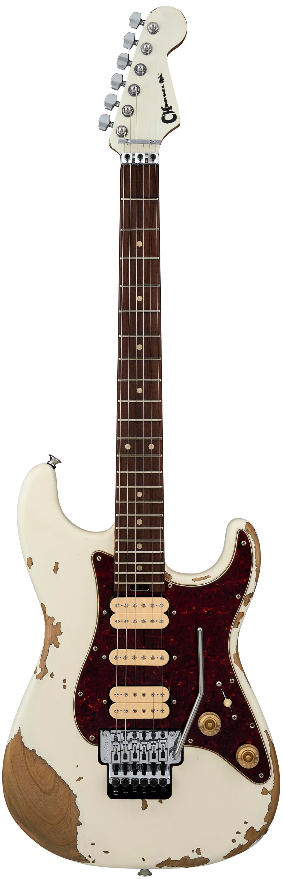 CHARVEL SUPER STOCK SC1 HSH FR RW AGED ARCTIC