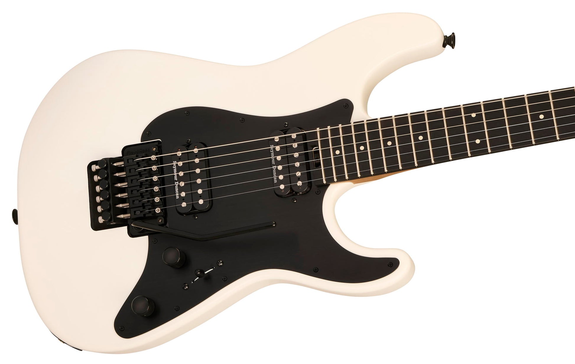 CHARVEL PM PLUS SRS SC1 HH FR EB - SN WHT BLK AL