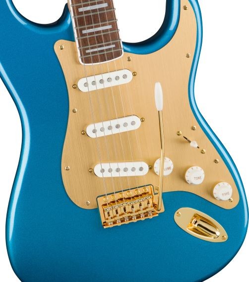 SQUIER 40 ANIVERSARIO STRATO GOLD LPB IL