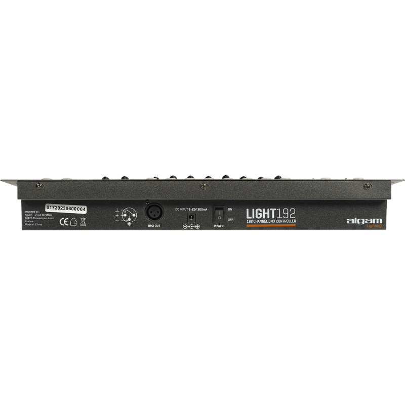 Algam Lighting LALLIGHT192 Controlador DMX de 192 Canales