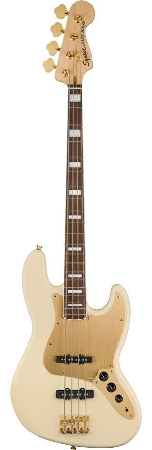 SQUIER 40 ANIVERSARIO JAZZ BASS GOLD OW IL