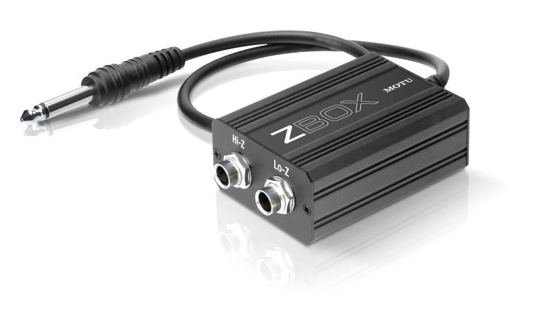 MOTU ADAPTADOR IMPEDANCIA GUITARRA ZBOX