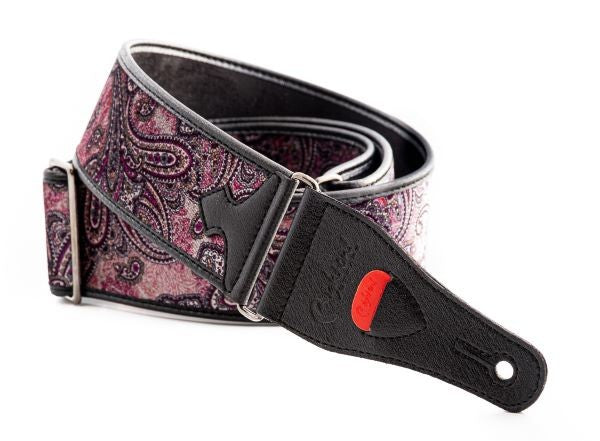 RIGHTON T PAISLEY VELVET BURGUNDY