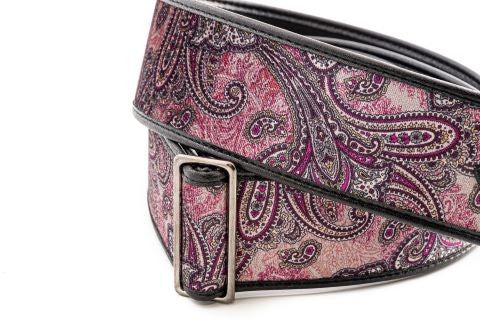 RIGHTON T PAISLEY VELVET BURGUNDY