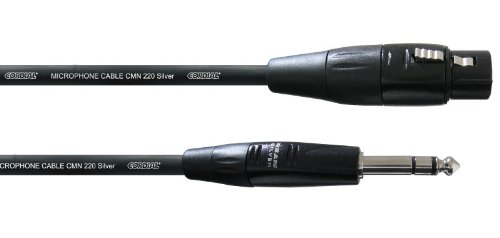 Cordial CIM 3 FV Cable XLRh-JACK Estéreo 3 metros