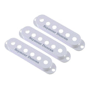 SEYMOUR DUNCAN CUBREPASTILLAS CLASSIC WHT LOGO