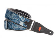 RIGHTON T PAISLEY VELVET BLUE