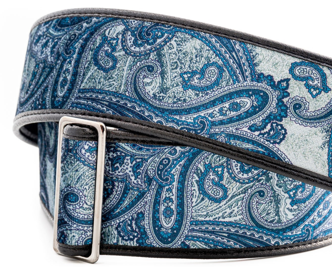 RIGHTON T PAISLEY VELVET BLUE