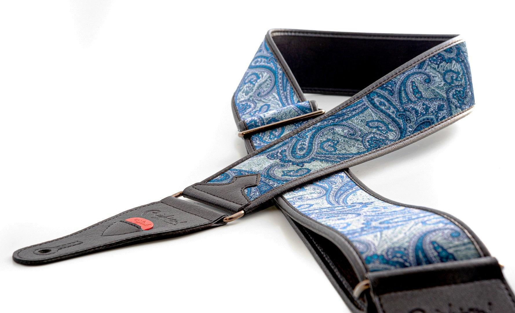 RIGHTON T PAISLEY VELVET BLUE