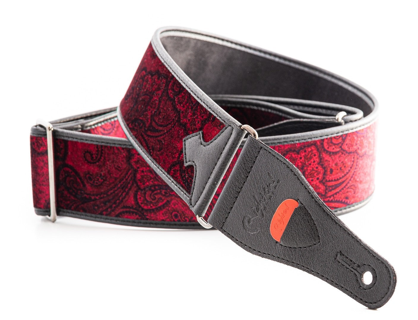 RIGHTON T PAISLEY VELVET RED