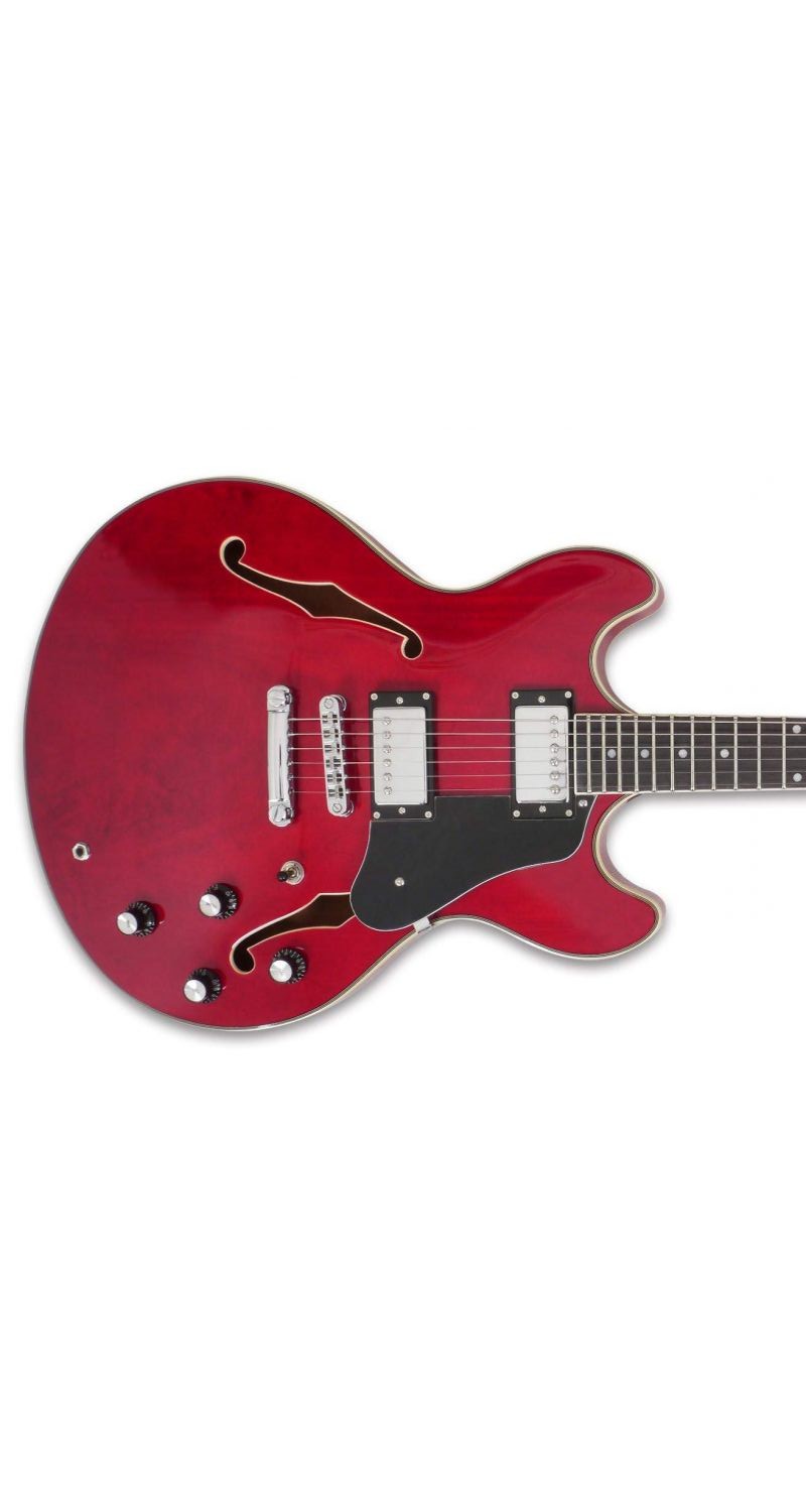 SIRE LARRY CARLTON H7 STR SEE THOUGH RED