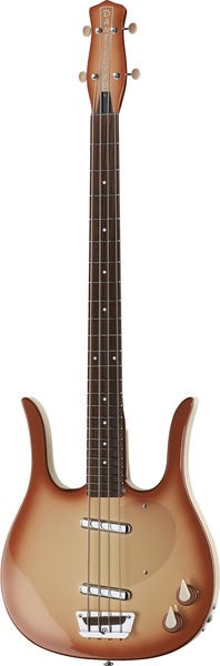 DANELECTRO LONGHORN BASS COPPER BURST