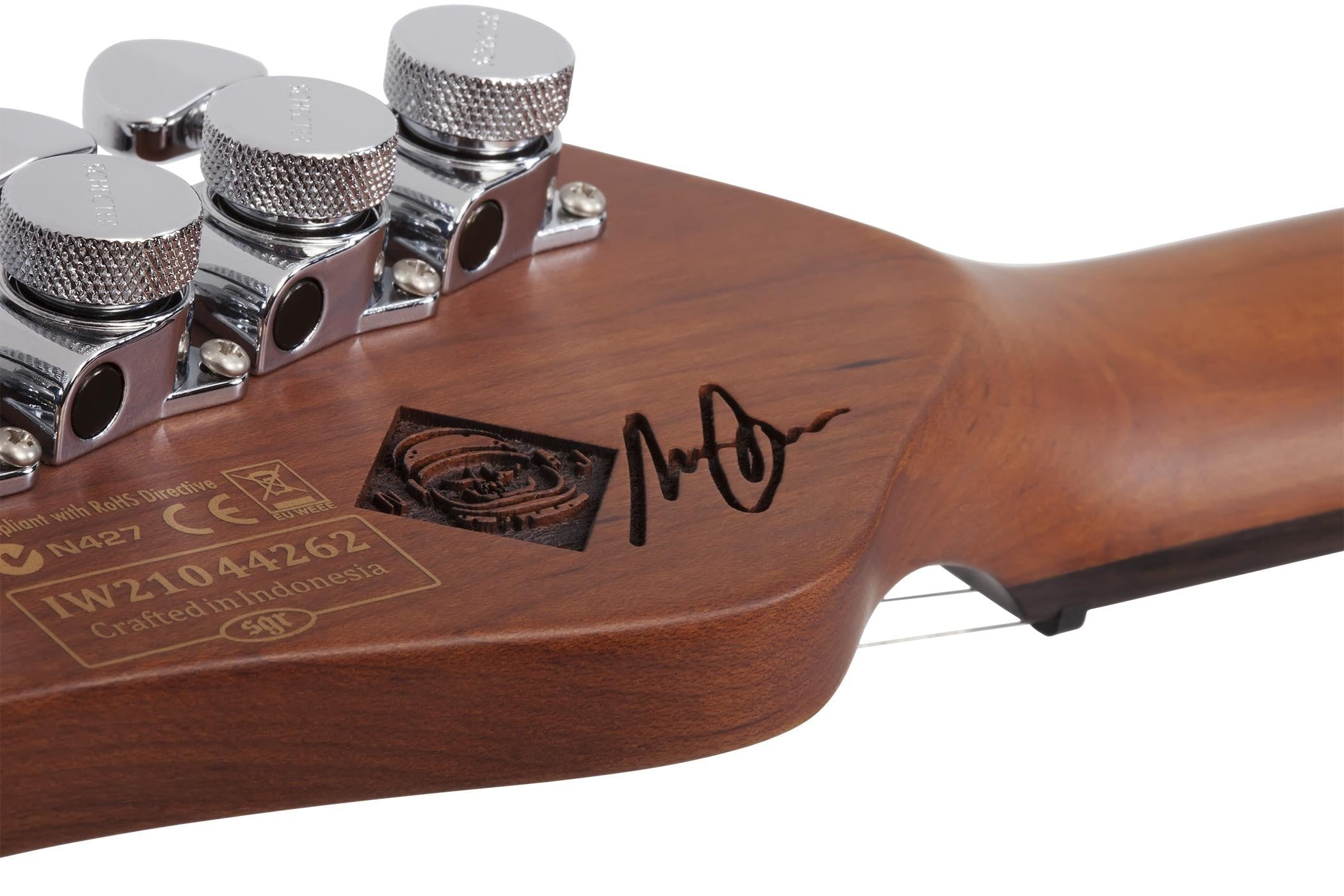 SCHECTER NICK JOHNSTON PT ATOMIC GREEN