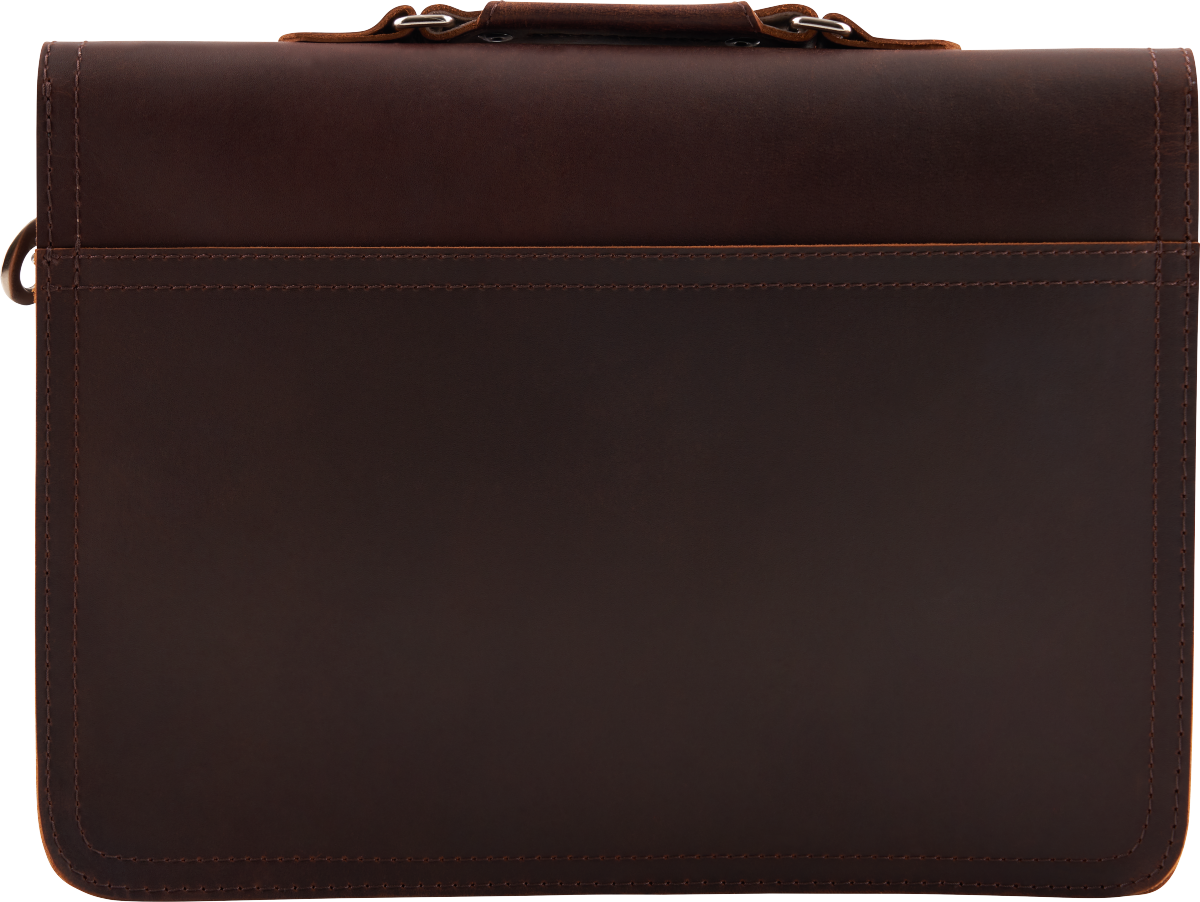 JACKSON JACKSON LIMITED EDITION LEATHER LAPTOP BAG BROWN