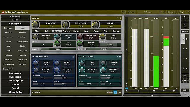 Melda MTurboReverb