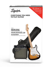SQUIER SONIC STRATOCASTER PACK 2-COLOR SUNBURST