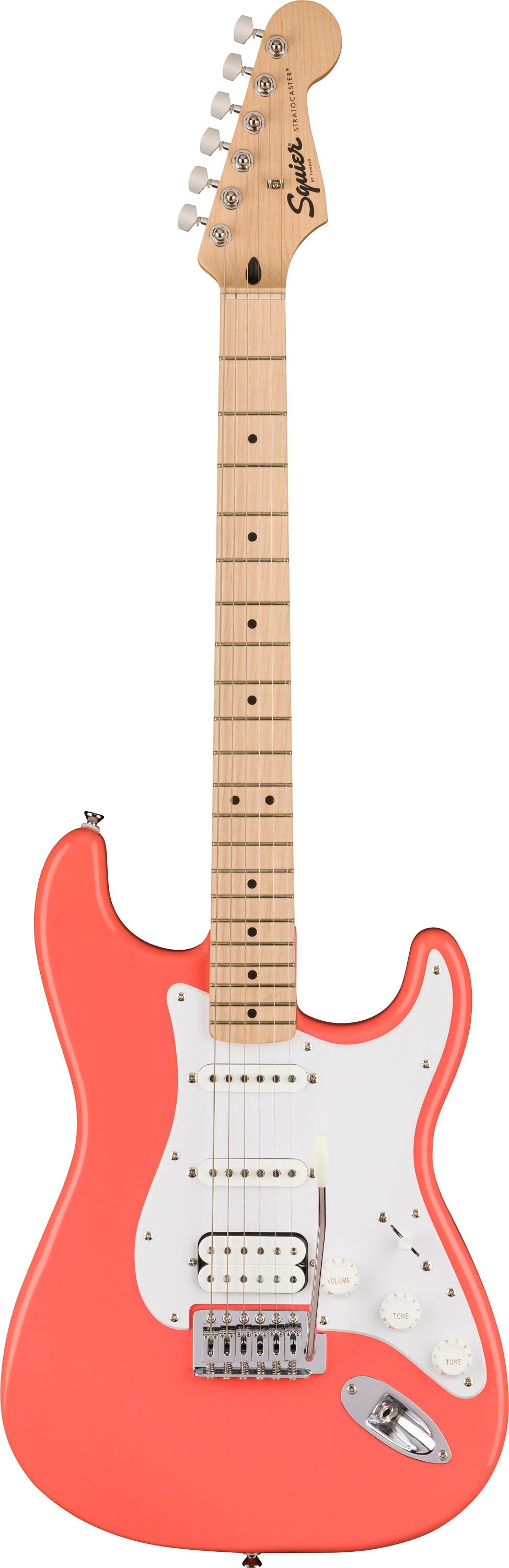 SQUIER SONIC STRATOCASTER HSS MN TAHITIAN CORAL