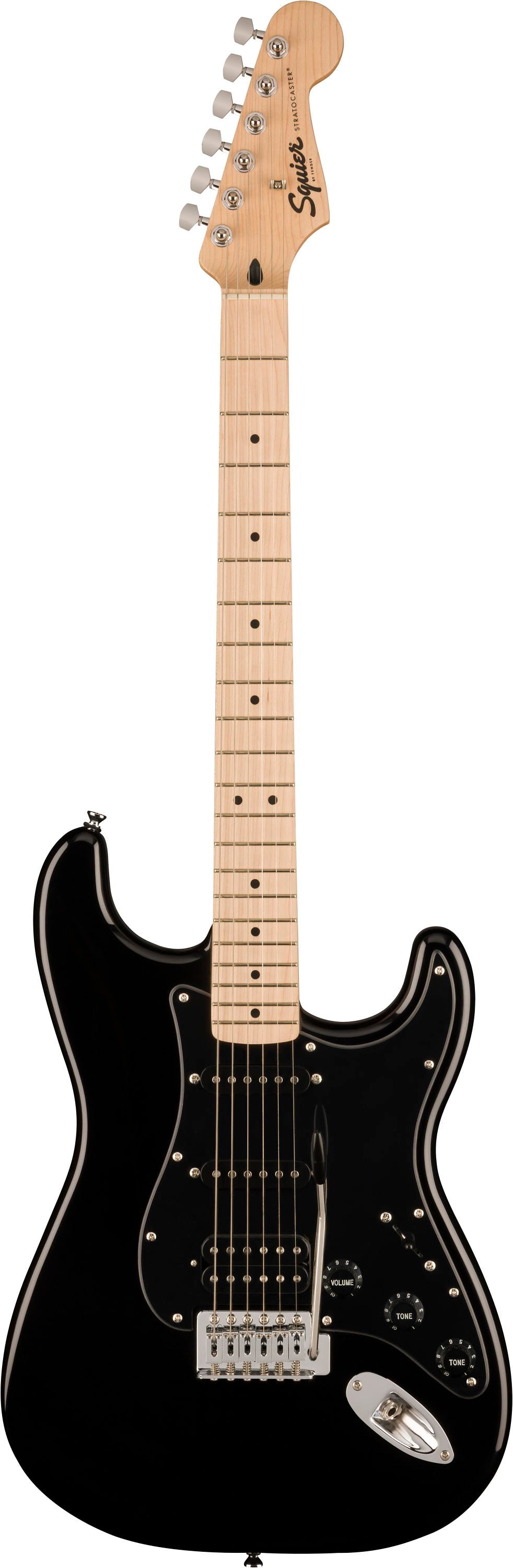 SQUIER SONIC STRATOCASTER HSS MN BLACK