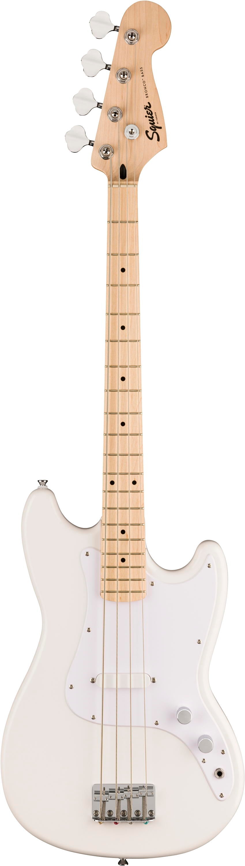 SQUIER SONIC BRONCO BASS MN ARTIC WHITE