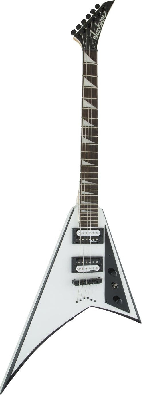 JACKSON JS RHOADS JS32T WHITE CON RIBETE NEGRO