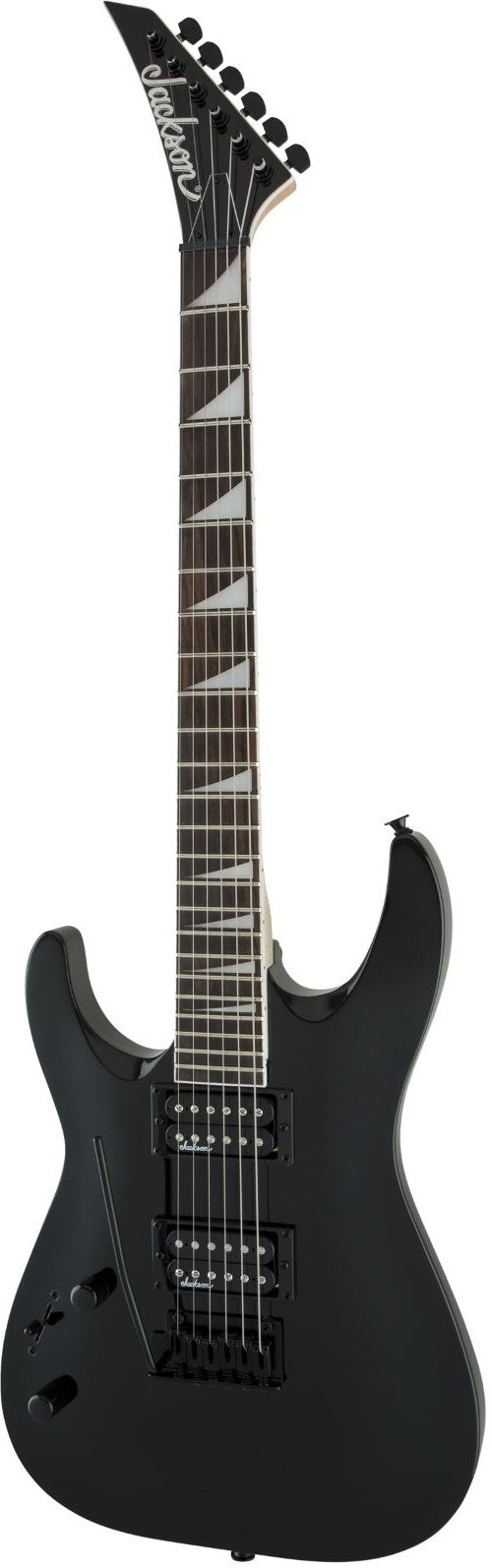 JACKSON JS DINKY ARCH TOP JS22 DKA LH GLOSS BLACK ZURDO