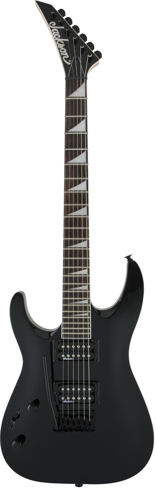 JACKSON JS DINKY ARCH TOP JS22 DKA LH GLOSS BLACK ZURDO